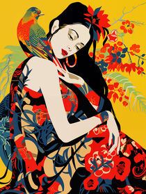 Zweiter Frühling | Second Spring | Asian Pop Art by Frank Daske