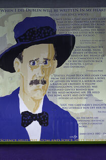 James Joyce by Patrick Guyot