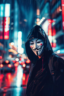 Anonymous Vendetta Hacker in Deiner Stadt | Anonymous Vendetta Hacker in Your Town von Frank Daske