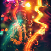 Jazz Improvisation | Jazz Emotion | Jazz Music Photographie von Frank Daske