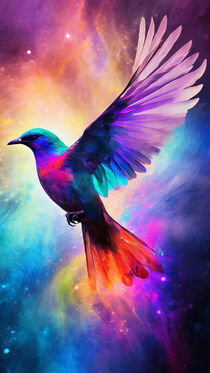 Farbenfroher Vogel by julia-k