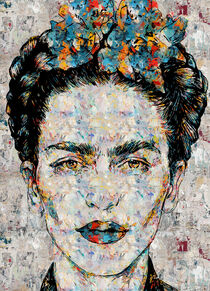 Frida Kahlo by kunstudio
