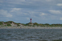 Leuchtturm von Amrum vom Meer aus betrachtet von René Lang