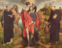 St. Christopher  by Hans Memling