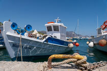 Fischerboot im Hafen von Kardamena auf der griechischen Insel Kos by René Lang