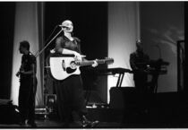 Sinéad O'Connor, Musikerin, live 1990 in Hamburg, Deutschland by Silke Heyer Photographie