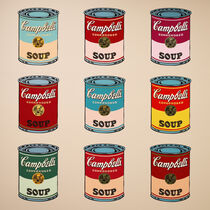 Suppendosen-Sinfonie in Neun Variationen von Andy Warhol