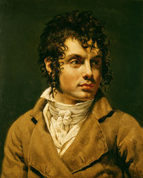 Portrait of a Man  by Anne Louis Girodet de Roucy-Trioson