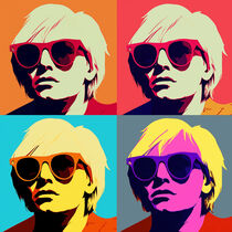 Selbstbetrachtungen: Die Warhol Quadriptychon by Andy Warhol