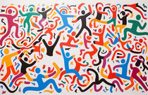 Sinfonie der Bewegung von Keith Haring