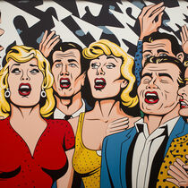 Kaskade der Emotionen by Roy Lichtenstein