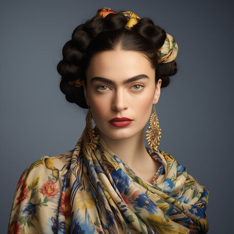 Thonksy-frida-kahlo-portrait-headshot-studio-lighting-patterned-9ae8af8f-cedd-4570-a4ed-94f62970d3c3