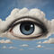 Thonksy-rene-magritte-style-an-eye-with-clouds-reflected-in-its-c3db9198-3c20-4198-af89-481a50a2b448