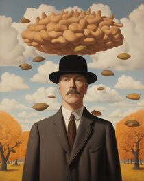 Der Herbst des Denkers by René Magritte