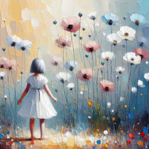 'Blumenmädchen' von Kay Weber