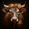 Thonksy-portrait-of-brown-bull-with-floral-wreath-on-head-photo-516cfa24-13c6-4d6e-b3a1-ec30f2c9aad0