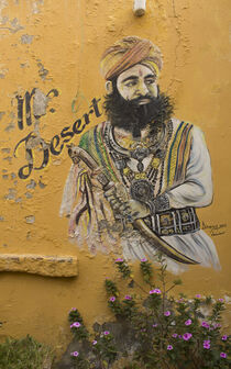  Graffiti in India von Tricia Rabanal