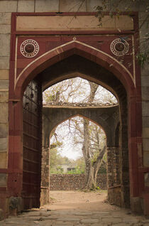 Door to the palace, India