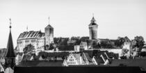 Kaiserburg und die Altstadt von Nürnberg - monochrom von dieterich-fotografie