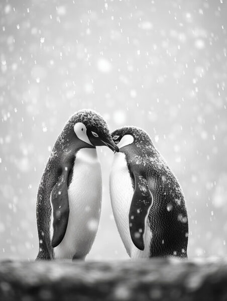 Thonksy-two-penguins-in-love-standing-on-the-beach-of-antarctic-b0a90102-0c42-4c98-97cb-8a3cd7e8310b