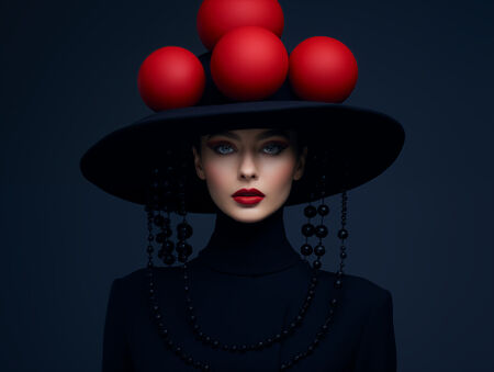 Thonksy-a-red-wool-hat-with-large-balls-on-the-head-of-an-elega-4f952cb2-2801-4356-bb58-f715cf8ff8db