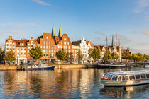 'Museumshafen und historische Altstadt von Lübeck' by dieterich-fotografie