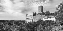 Wartburg bei Eisenach in Thüringen - monochrom by dieterich-fotografie