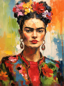 Frida Kahlo by Lena Vellmar