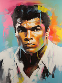 Muhammad Ali – Leuchtendes Farbenspiel by Lena Vellmar