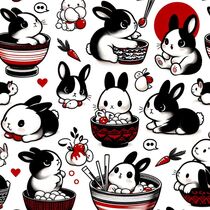 Japanese rabbits  von Jonny Gray