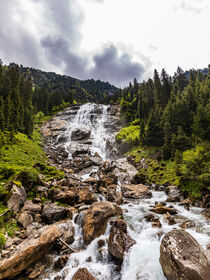Grawa Wasserfall im hinteren Stubaital in Tirol by dieterich-fotografie