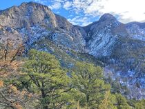 January Hike in the Sandia Mountains by Terry  Mulcahy