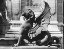 Chimaera from the St. Michel fountain by Adolphe Giraudon