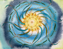 Mandala Sonne von Sonja Jannichsen