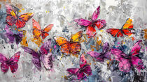 Colored Butterflies by groove-to-nature