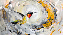 Hummingbird Mid-Flight von groove-to-nature