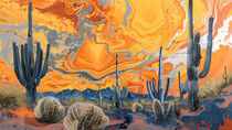 Surreal Desert Landscape von groove-to-nature