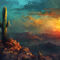 Delight0628-cactus-with-a-sunset-red-rocks-in-the-background-cr-b0c23adf-a7cf-4282-8f72-fb4212916732