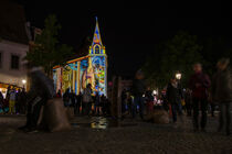 Zwickau - Nachtansicht zum 900-jährigem Jubiliäum von René Lang