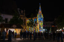 Zwickau - Nachtansicht zum 900-jährigem Jubiliäum von René Lang