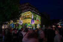 Nachtansicht von Zwickau anlässlich des 900-jährigen Bestehens von René Lang