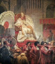 Pope Pius VIII  von Emile Jean Horace Vernet