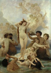 The Birth of Venus von William-Adolphe Bouguereau
