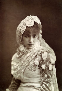 Sarah Bernhardt  by Nadar