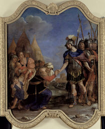 Volumnia before Coriolanus by Guercino
