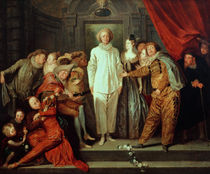 Italian Comedians von Jean Antoine Watteau