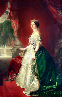 Empress Eugenie of France  by Franz Xavier Winterhalter