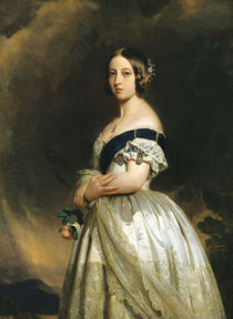 Queen Victoria  by Franz Xavier Winterhalter
