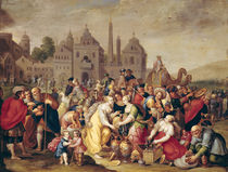 The Exodus or The Vases of the Egyptians  von Frans II the Younger Francken