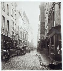 Rue de la Grande Truanderie von Charles Marville